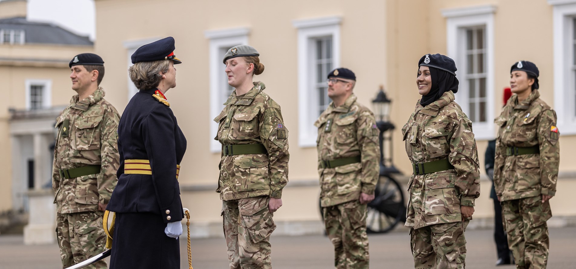 Sandhurst Female Army officers feature in landmark commissioning